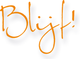 BLIJF! logo